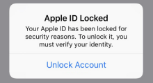 Unlock a Locked/Disabled Apple ID