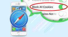 block and enable/disable cookies