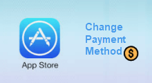 Change iTunes and App Store Payment Method