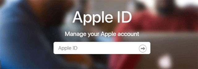 sign in to Apple ID
