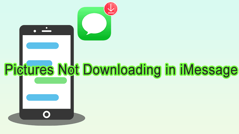 pictures not downloading in imessage on ios 16 or 17