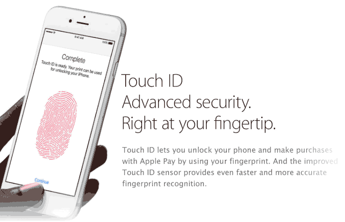 Introduce touch id