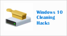 Clean up Windows 10 disk space