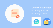 Delete files or folders