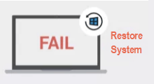 restore system when pc fails to boot