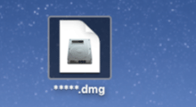 mount .dmg files on macOS
