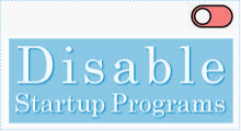 disable startup programs