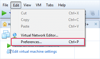 Click edit select preference