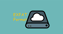 Format external drive using exfat for mac windows