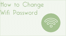 change wifi name password