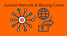 launch network and sharing center