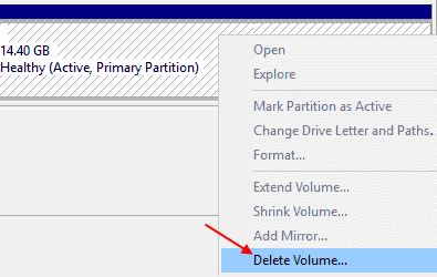 Delete Volume