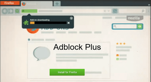 Add Adblock plus to Firefox
