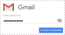 Change my Gmail password