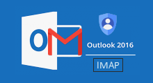 setup gmail account in outlook 2016
