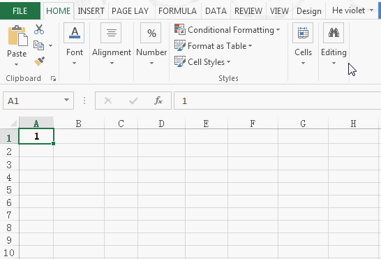Autofill a large number of data in cells
