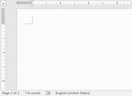 See the number of words in a document