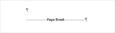 Delete page breaks