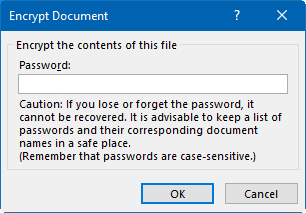 Decrypt a Word document