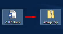save images embedded in word document