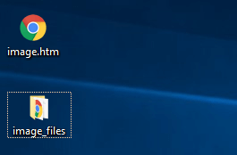 Open image folder