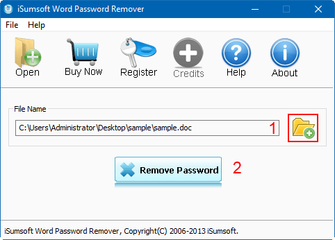 Word password remover