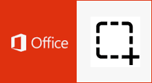 Take screenshots with Office 2016