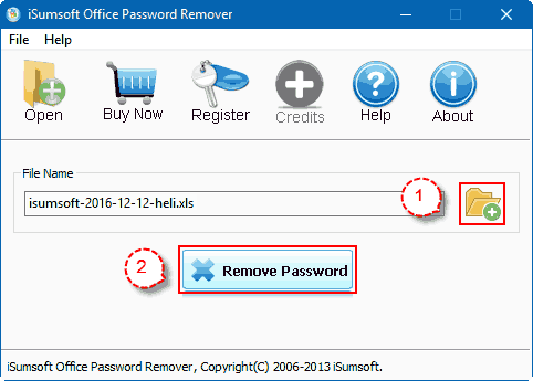 Remove Office password