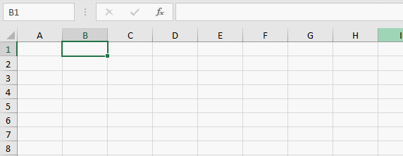 Select a large range of cells with Name box
