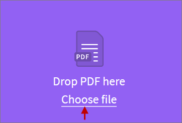 choose pdf file