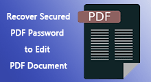 edit a secured pdf document