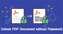 unlock pdf document without password