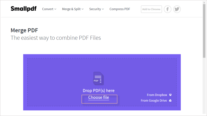 combine pdf files online