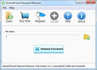 excel password remover screenshot