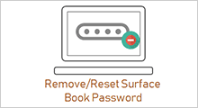 Remove reset surface book password