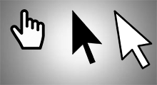 change mouse pointer size