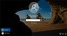 you can do on Windows 10 login screen