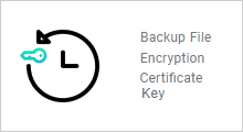 backup encrypting file system certificate and key