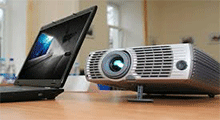 connect projector with pc