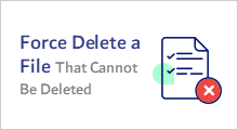 delete file that cannot be deleted