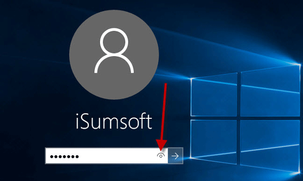 Password Reveal button in Windows 10