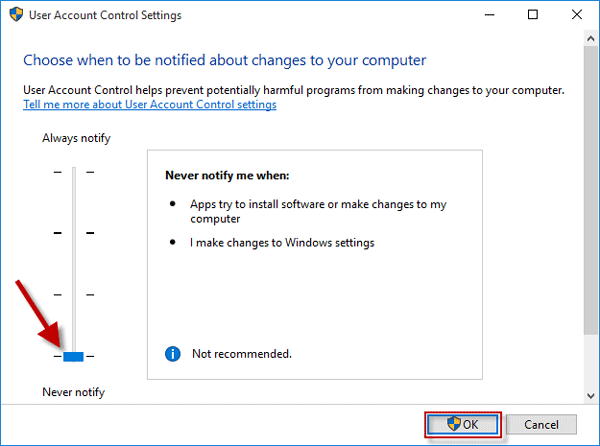 Windows Vista Home Disable User Account