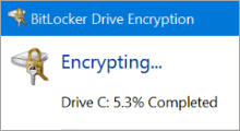 enable BitLocker encryption without tpm