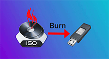 burn Windows 10 ISO to USB