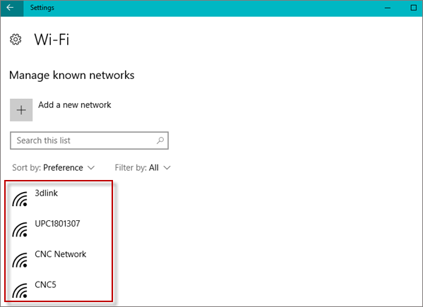 show all wifi networks
