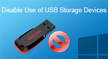 Disable use of USB storage devices
