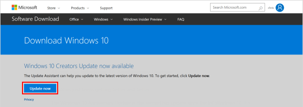 Get Windows 10 Update