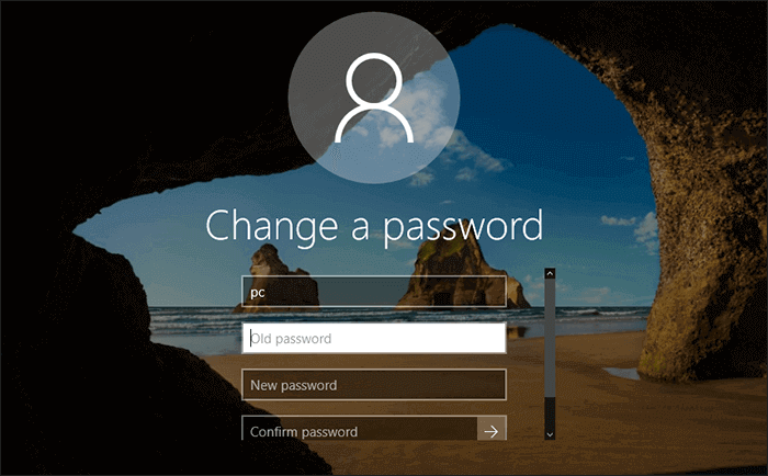 Reset Lenovo Laptop Password using current password