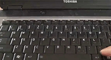 unlock laptop when keyboard not working