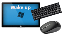 prevent mouse keyboard from waking computer